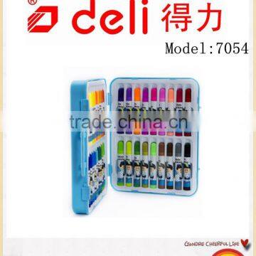 Deli Stationery Watercolor Pen Student Children Use Drawing Watercolor Pen Model 7054 photo-2