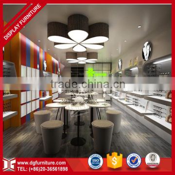 Modern style optical shop interior design