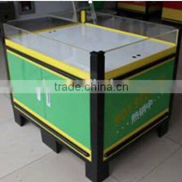 RH-PT036 height 850mm 12mm thickness acrylic fencing covers Hot Sale Supermarket Promotion Table, Promotion Desk