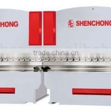 SHENCHONG brand tandem press brake in high precision 2- WE67K-600/6000 with 600T pressure