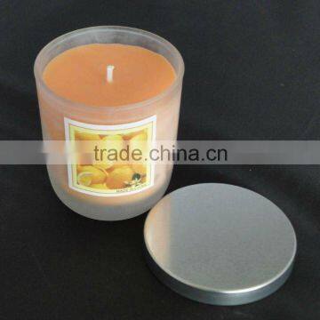 Cinnamon Scented Candle with metal lid