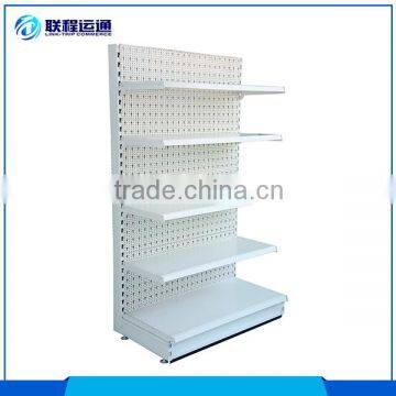 Different chrome plating supermarket supplies metal display shelf
