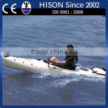 Hison 4 Stroke fiberglass Jet Canoe