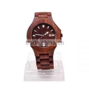2016 Fashion Wrist Watch Man Custom Logo Wood Watch photo-4