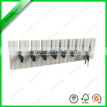 Morden Wooden Piano Keyboard Clothes Hook photo-4