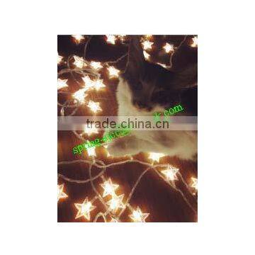 Decoration Transparent Five-pointed Star LED String Lingt for Festival photo-2