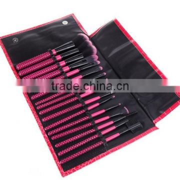 16pcs Makeup Brushes Kit Professional Cosmetic Make Up Set Pouch Bag Case