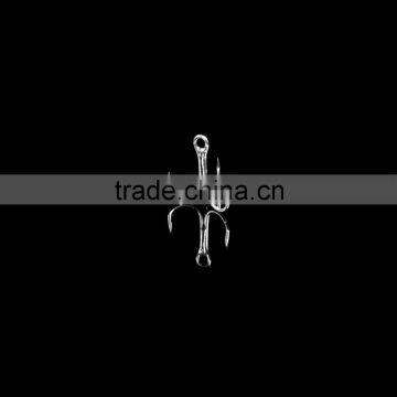 100pcs 8# Fishing Hook High Carbon Steel Treble Hooks Fishing Tackle photo-2