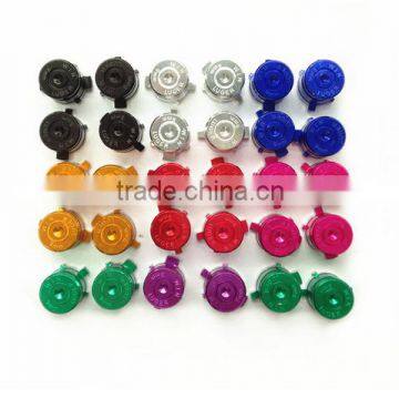 Chrome metal Aluminum Alloy Bullet button for Playstation 4/ps3