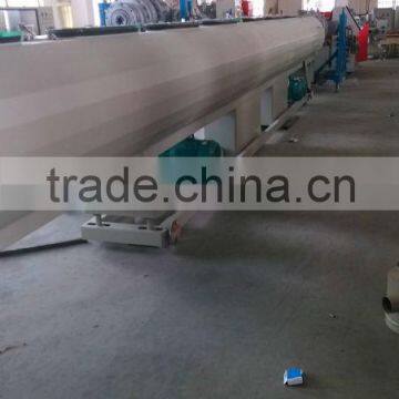 PE gas pipe making machine