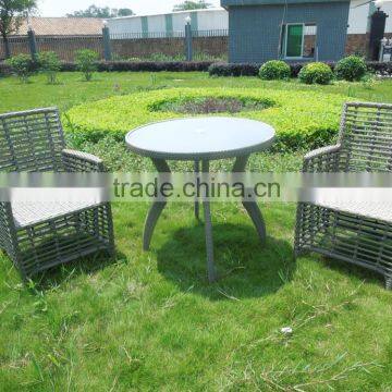 Professional manufacturing grey colour rattan leisure ways outdoor furniture