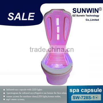 Lying far infrared sauna bed spa capsule equipment for sale