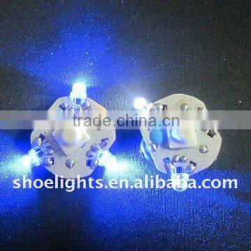 blue led flashing kids clothes light