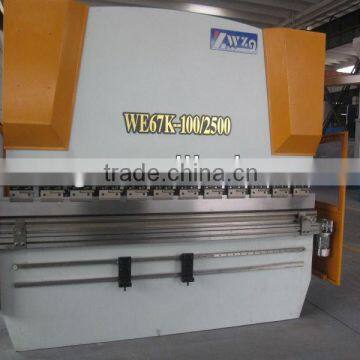 ZHONGWEI CNC CONTROL HYDRAULIC PRESS BRAKE