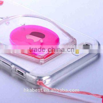 3D Liquid Wine Glass With Stand Phone Case for Iphone photo-6