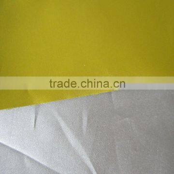 hot sale 100% polyester taffeta with silver coated fabric for car cover