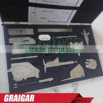 Stainless Steel Welding Measure Gauge Kits Combine Suit 13 Piece Weld Gauge photo-2