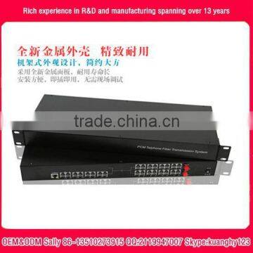 1to64ch FXO/FXS Voice Telephone Fiber Optic Multiplexer Pcm 30 Channel Multiplexer photo-6