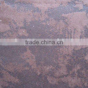 bronzing suede fabric