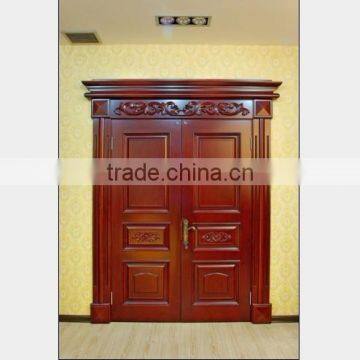 eyebrow top wrought iron double entry door design