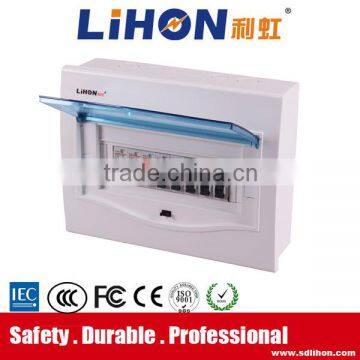 238*178*63 Size 8 Way Indoor Flush Mount Electric Distribution Box Plastic photo-4