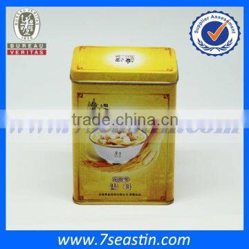 Rectangle Tin Box for American Ginseng Soup