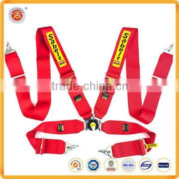 Auto friend 4 points safety belt with quick release harness