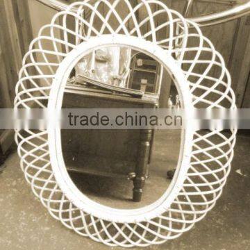 Rattan Wicker Mirrors round,Willow Mirrors