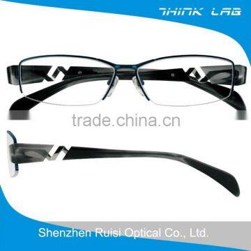 Japanese eyewear brands faconnable titanium semi rim optical frames