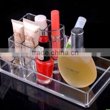 acrylic makeup holder plastic cosmetic display holder