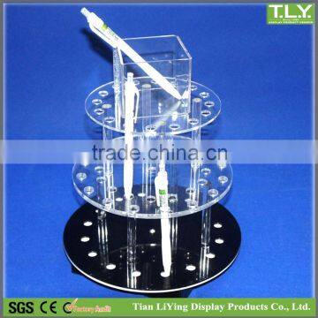 SSW-CA-123 Excellent Design Acrylic Pen Display Tower Guangdong Manufacturer Direct Sales