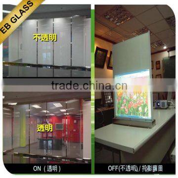 white smart film roll, projector smart film pdlc EB GLASS BRAND