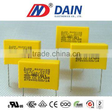 Interference suppression metallized film capacitors 0.01uf 0.1uf x2 275v