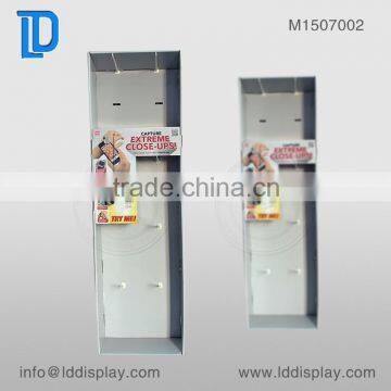 cardboard sidekick for phone display & store hook retail display, supermarket retail sidekick
