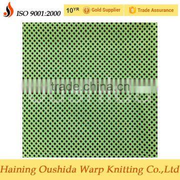 knitting polyester mesh fabric for sports shoes & garments