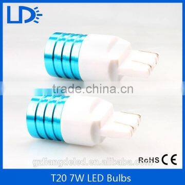 12v fashionable high power led T20 7W led bulb brake lamp auto lights