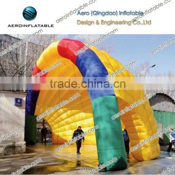 Tent inflatable for advertising / Inflatable storage tent / Giant Inflatable Shell Tent