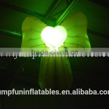 Nylon Cloth Inflatable Lighting Bowknot With LED Remote Control/Lighting Stars photo-3