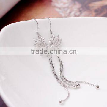 2015 New Trend Tassel Earrings ! 18k Gold Hoop Earrings ! photo-5