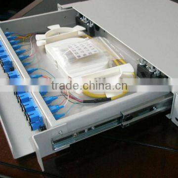 24 port sc adapter fiber odf with price