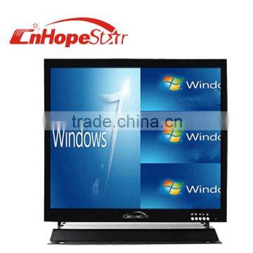 good quality square size 1280*1024 portable 12v vga 17 inch led monitor