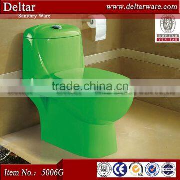 Green Toilet Bowl Color, High Toilet Bowl for the Elderly, Color Toilet Brown photo-3