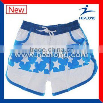 fashion star pattern cute girls' board shorts