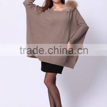 2016 PRETTY STEPS Winter Collections Fashion Casual Woman Blouses Loose Batwing Sleeve Top photo-2