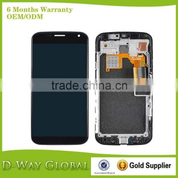 Fast Shipping Large Stock Original lcd for Motorola Moto X Lcd Display With Frame Replacement