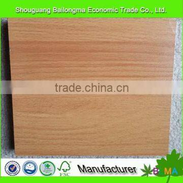 18mm particle board hot press laminated chipboard price