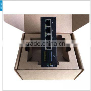 5 Port 1F+4T Industrial Fiber Optical Switch, Fiber Optic Media Converter I305A photo-5