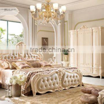 French Style Nightstand Oak Wood Night Stands photo-6