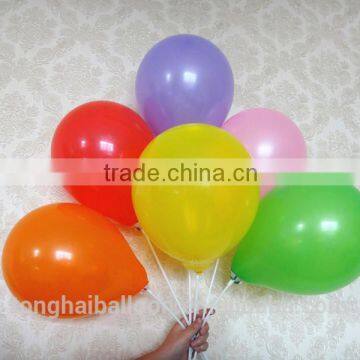 Hot selling 12inch colorful latex round balloons for party decoration