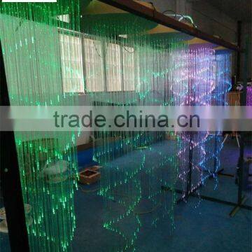 0.5m fiber spiral chandelier with mutilcolor change IR/RF remote controller